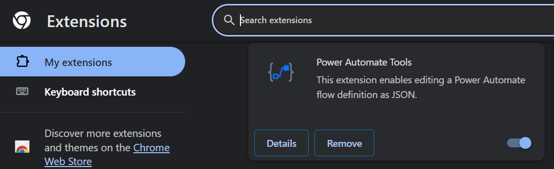 power automate extension